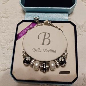 Silver Bracelet with Charms